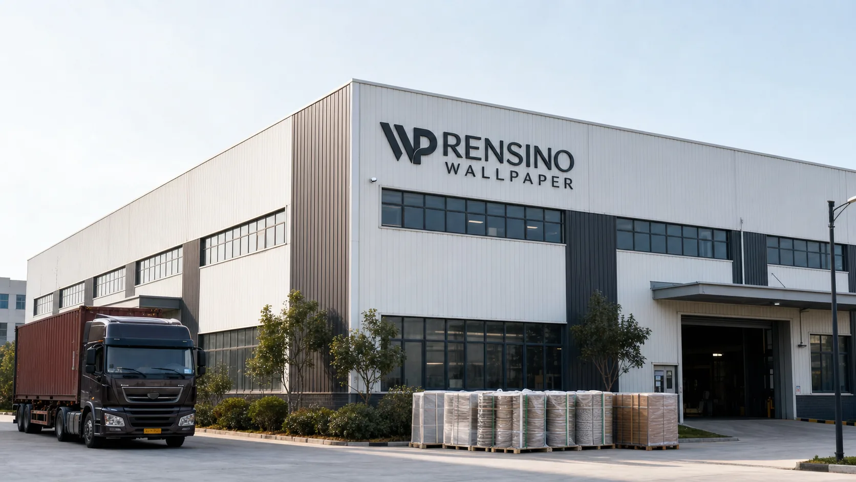 Rensino Wallpaper factory exterior