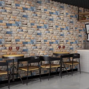 0.5*10m 3d Self Adhesive Wallpaper Waterproof and Anti Fouling Thickened Living Room Background Wall Paper