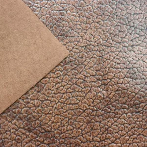 0.5 mm Embossed 3D Texture Woven Vegan PU PVC Faux Artificial Synthetic Leather Fabric for Wallpaper Chair Phone Case Cover