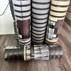 0.6*3M Self Adhesive 3D Grille Wall Sticker Peel & Stick 3D Grille Wall Board in Roll for Wall Decoration