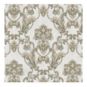1.06m Italian Classic Wallpaper Design Bedroom Decorative Star Vinyl Wallpaper 3D Damask Shiny Glitter Wallpaper