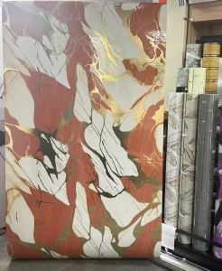1.2*3m PVC XPE Self Adhesive Modern Marble Foam Wallpaper Roll Water Resistant Oil Proof Peel Stick for Bathroom Bedroom