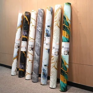 1.2m*3m 1.2m*2.4m 1.2m*2.8m 10ft*4ft Foam Marble Sheet Self Adhesive Marble Foil Wallpaper Rolls PVC Marble UV Board