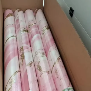 1.2m*3m Self adhesive Waterproof Anti scratch PVC Marble Foam Wallpaper Roll for TV Background Wall Bathroom Bedroom