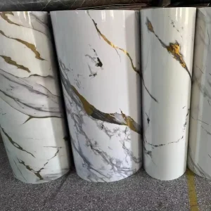 1.2m Width Waterproof Modern Peel & Stick Wallpapers Stripes & Plaid Foam Wall Panel Board in Rolls for Hotel & Household Use