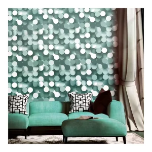 106 PVC 3D Wallpaper for Wall Decoration Modern Simple Bedroom