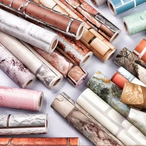 10M Self Adhesive Wall Paper PVC Film Contact Paper Wallpapers Brick Stone 3d Sticker Wallpaper