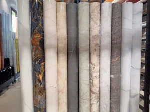 122cm*50m Self Adhesive PVC Matte Marble Film Modern Waterproof Eco friendly Stain Resistant Thick Kitchen Bedroom Home