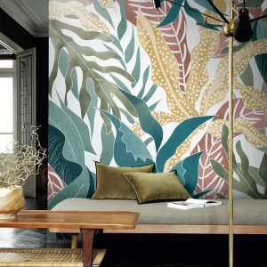 151 3D Wall Decor Art Mural Wall Papers Flowers Decorations Tropical Wallpapers For Bedrooms Room