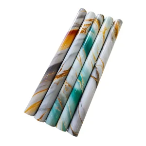 2.5mmPET Marble Wallboard Peel & Stick Wallpapers for Interior Durable Murales Design