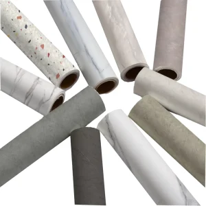 210Microns Thick Marble Self Adhesive Wallpaper Peel & Stick Waterproof for Bedroom Gym Mall Living Room Hospital