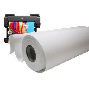 280gsm Matte Waterproof Dye Pigment Printable White Black Stretched Polyester Canvas Roll UV Digital Printing EPSON HP