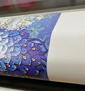 3.2m Width Glitter Fabric Wallpaper for Printing
