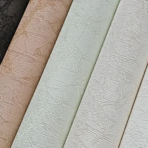 320g Black 3D 1.06 m Vinyl Wallpaper Waterproof and Easy to Wipe PVC Hotel Room Wall Decoration Material