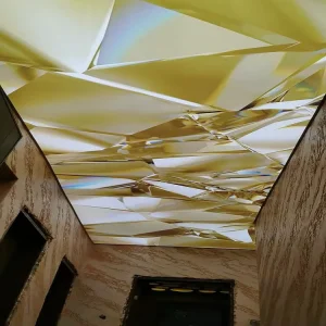 定制印花热带花卉织物壁纸 办公室酒店装饰3D壁画壁纸