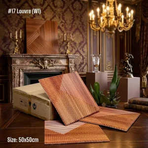 3D Carved Wall Covering Custom Decorative Wall Panel for Luxury Villa Hotel Renovation