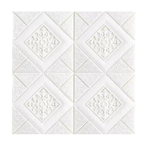 3D Ceiling Tiles Peel and Stick Indoor Cold Proof Wall Sticker Self Wallpaper Roof Shading Suspended Ceiling Wall Stickers