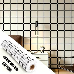 3D Colorful Brick Design Wallpaper Self Adhesive Waterproof Wallpaper for TV Background Bedroom Living Room Wall Decor