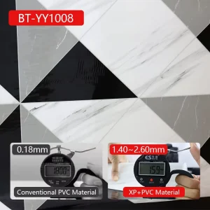 3D Decor Wall Geometric Pattern IXPE Self-Adhesive Waterproof Modern Decorative Stickers Easy Peel Stick for Kitchen Hotel