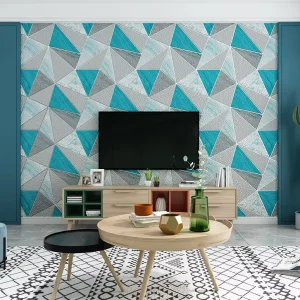 3D Deerskin Velvet Wall Paper High Quality Non Woven Wallpaper Rolls for Wall Decor Living Room TV Background
