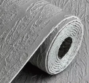 3D Embossed Foam PET Modern Anti-static Self Adhesive Waterproof Sound-Absorbing Wall Sticker Wallpaper Roll For Apartment Hotel