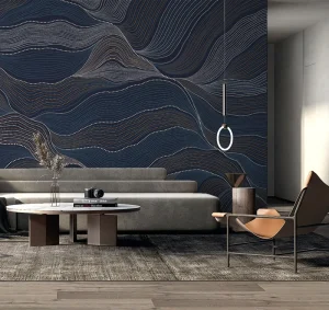 3D Embossed Paper Silk Custom Printed Wall Mural Fireproof Waterproof for Quick Easy Wall Makeover Hotel Home Office All