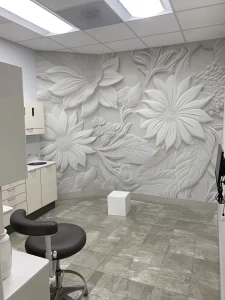 3D Flower Wall Mural Wallpaper Custom Textured Waterproof Paper Wall Decor for Bedroom and All Surfaces