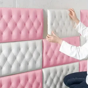 3D Foam Wall Panel Soft Decorative Wall Art Peel and Sticker Wall Sticker Self-Adhesive Wallpaper for Home Decor