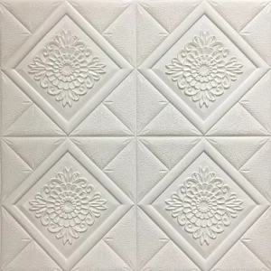 3D Foam Wallpaper Wall Stickers Roll Self Adhesive Paper Home Decoration