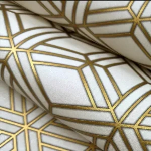 3D Geometric Waterproof Decorative Wallpaper Wall Background Modern Design PVC Wallpaper