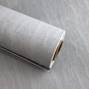 3D Grey Peel and Stick Wallpaper Self Adhesive Embossed White Removable Kitchen Wallpaper Vinyl Silk Textured Wallpaper Cabinet