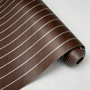 3D Grilled with Foil Small Groove Wallpaper Wall Stickers for Home Wall Decoration