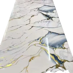 3D Home Decoration Marble Wallpaper Rolls Self-Adhesive Wall Sticker Waterproof