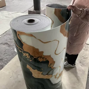3D Large Marble Wallpaper Roll Thickened Vinyl Wall Panel Paper Self adhesive Wall Decor Sticker for House Decoration Interior