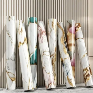 3D Marble PE Foam Wall Tile Peel and Stick Waterproof Wallpaper Luxury Home Room Sitting Room Decor Wall Stickers Wall Paper