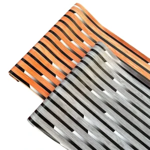 3D Modern Wallpaper Stripes Deerskin Bedroom PVC Wallpaper Living Room TV Background Wall Wallpaper with Self Adhesive