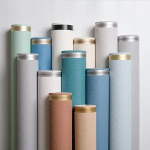 3D Non Woven Wallpaper Rolls Luxury Waterproof Deerskin Velvet Thickened Wall Paper for House Decor Living Room
