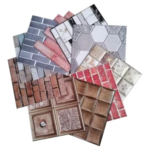 3D PVC Foam Brick Stickers Removable Art Wallpaper for Living Room and Bedroom Home Decoration