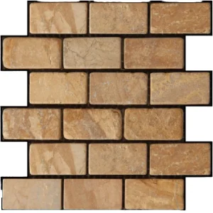 3D PVC Wall Panel Brick Design 3d Texture Wallpaper