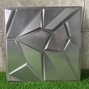 3D PVC Wall Panel Factory Direct Price Living Room TV Background