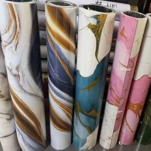 3D PVC Waterproof Home Wallpaper Self Adhesive for Living Room Bedroom