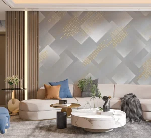 3D Pattern Wallpaper Printed Wall Mural for Home Hotel Restaurant Office and Any Interior Space Wall Design