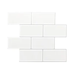 3D Peel and Stick Tiles Sticker Bathroom Self Adhesive Wall Tile Waterproof Wallpaper for Shower