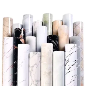 3D Printed Self adhesive PVC Damask Modern Waterproof Wallpaper for Kitchen and Bathroom Furniture