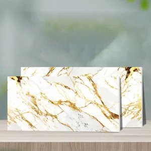 3D Self Adhesive Foam Wallpaper IXPE Marble Wall Sticker Home Decor Wallpaper