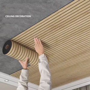 3D Self Adhesive Wallpaper Wall Panels Foam Wall Sticker for Ceiling Decoration