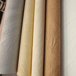 3D Textured Vinyl Wallpaper Peel and Stick Self Adhesive Wall Covering for Interior Decoration