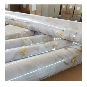 3D Textured Waterproof Vinyl Wall Paper Commercial Hotel Wallpaper Rolls