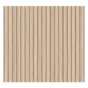 3D Three dimensional Self adhesive Wood Grille Panel Wall Pasted Wallpaper Wall Decoration Waterproof and Moisture proof