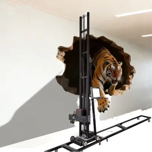 3D UV Wall Printer High Definition Vertical Inkjet Printer for Glass, Tile, Door Panel & Wall Mural